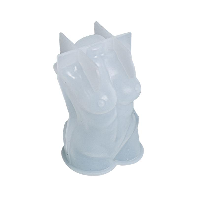 Handmade 3D Small Body Shape Mold DIY Crafts Car Plaster Silicone Mold Handicrafts Soap Candle Resin Casting Mold