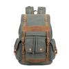 Seven-Color Cotton Retro Backpack, Men'S And Women'S Canvas Travel Computer Bag, Outdoor Contrasting Sports Bag