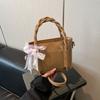 Exquisite Portable Small Bag Women 2025 New Fashion Versatile Messenger Bag Summer Popular Bucket Bag