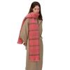 Plaid scarf women's winter senior sense thickened warm imitation cashmere scarf shawl scarf