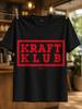 Kraft Klub K M S Bold Red Rectangular Typography With A Clean High Contrast Music Inspired Layout Unisex All TShirt