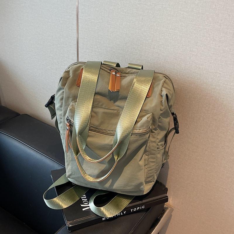 College student women's large-capacity handbag bag 2025 new niche autumn and winter fashion backpack shoulder backpack