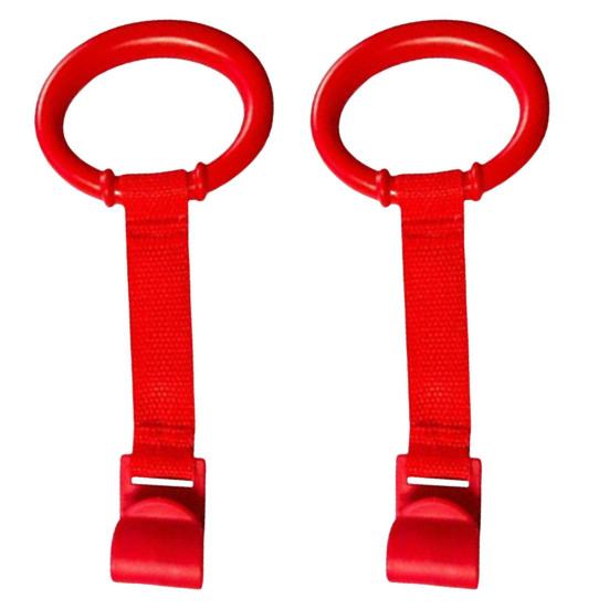 1/2/4/6/8Pcs Baby Pull-Up Ring Toddlers Walking Helper Practice Exercises Assistant Tool Stand-Up