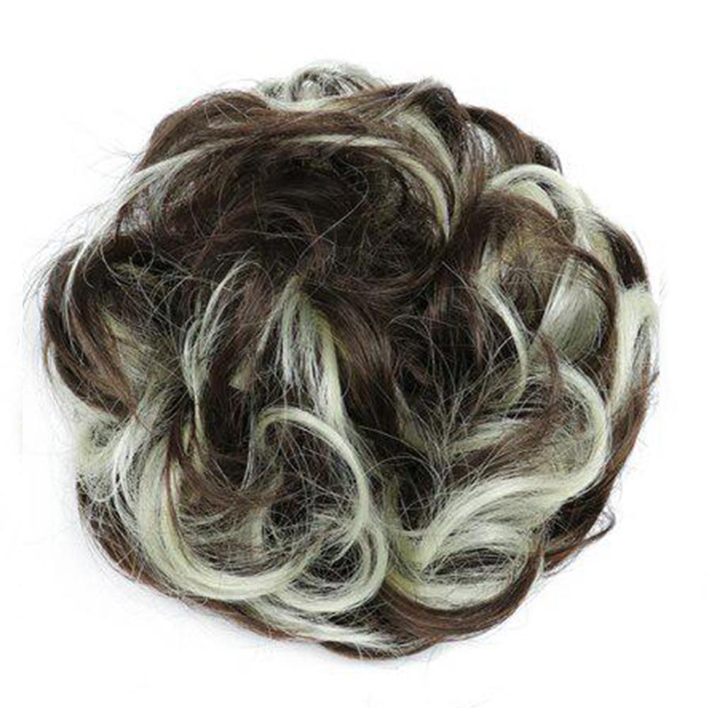

MISSQUEEM Для женщин беспорядочный пучок волос для наращивания волос волокна пончики для волос шиньон парик несколько цветов на выбор