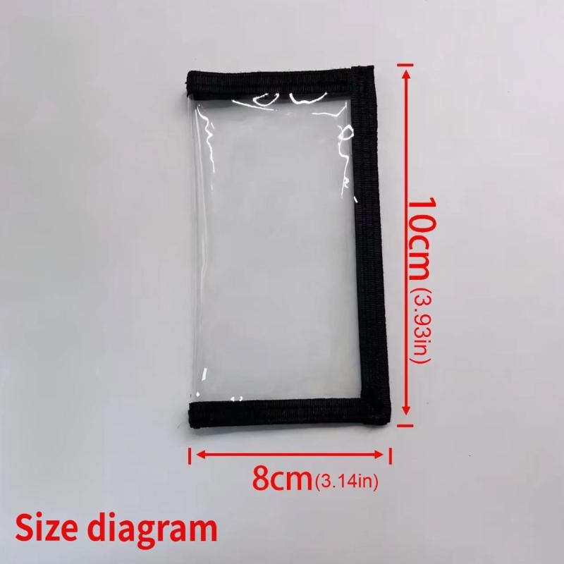 Clear Fishing Baits Organizers Waterproof Lures Storage Bag Fishing Sorting Accessories Storage Bag For Easy Storage
