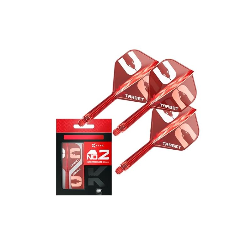 TARGET Darts K-FLEX THE ASP NATHAN ASPINALL KFLEX Flight & Shaft System All-in-One Flight | 3-Pack (26mm Standard)
