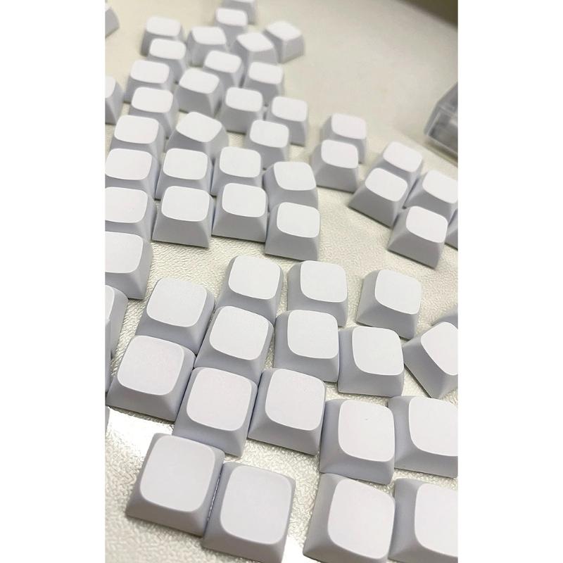 87 Tasti Keycap PBT Profilo XDA Non Inciso Copritasto Vuoto Tasto Carattere Unico per Tastiere Meccaniche