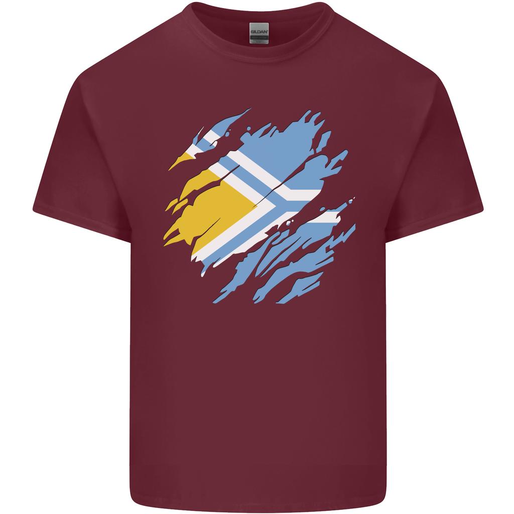 Torn Flag Tuva Unisexs Light Cotton TShirt