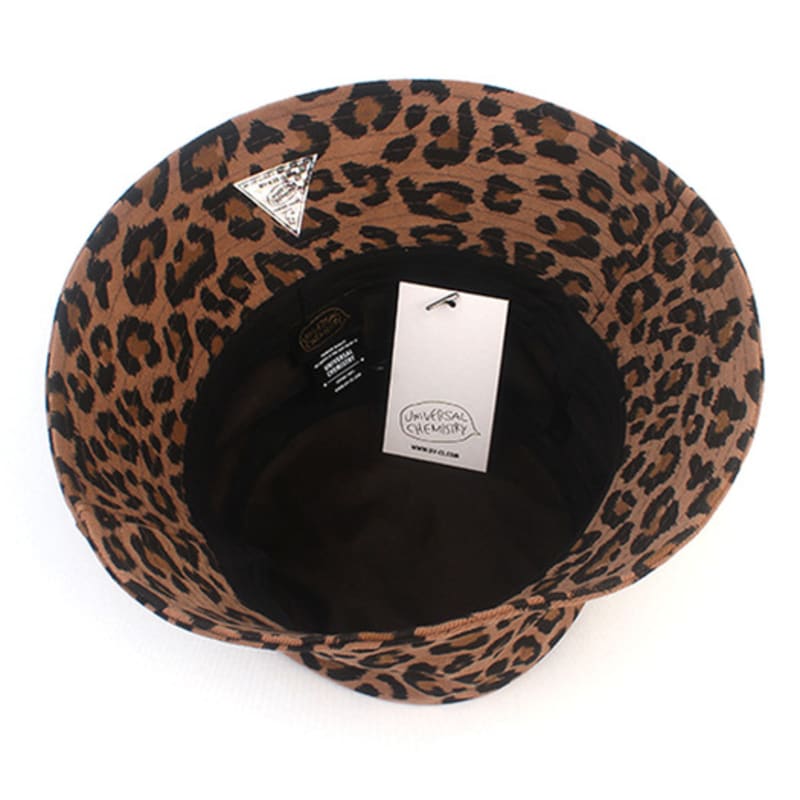 Universeller Chemie Leopard Drop Bucket Hat