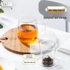 RELEA Mushroom High Borosilicate Glass Tea Cup