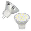4pcs/set MR11 LED Spot Light Bulb with Dual Needle Base 360 Degrees  Heat Dissipation 3W 12 LEDs Lamp