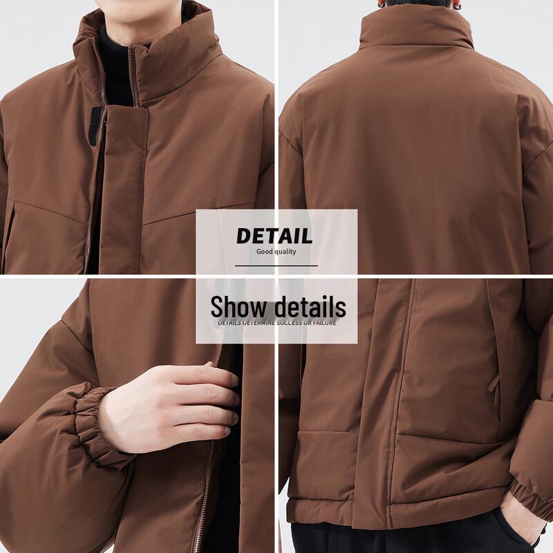Baleno S&K Amerikanischer Stil Minimalistische Herren-Baumwolljacke