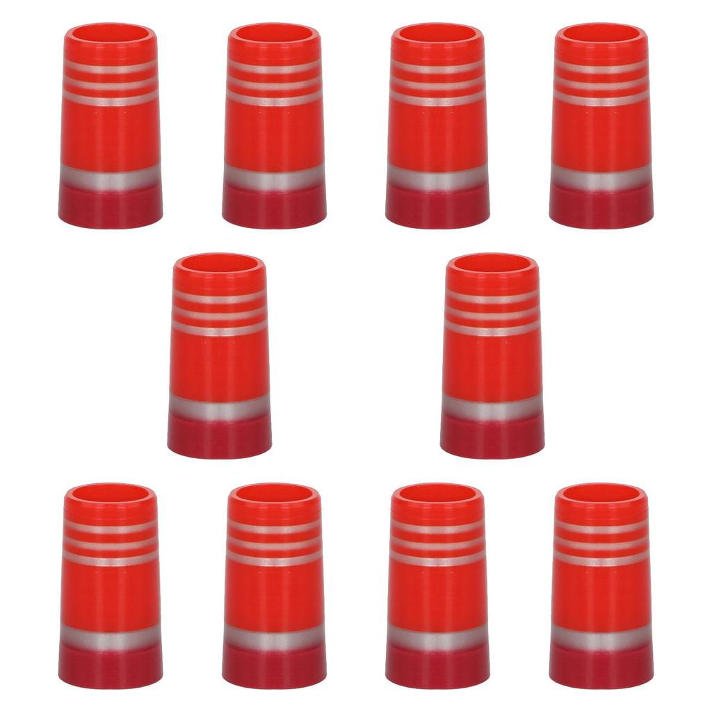 10 Stück Golf Eisen Ferrulen .370 Geschenke Golf Ferrulen Premium Ersatz Endkappen für Sport Outdoor Golfplatz Anfänger Erwachsene