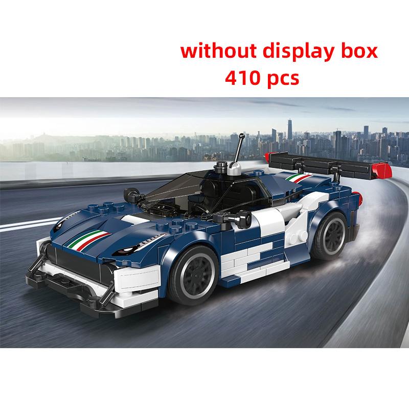 City Speed  Technical Moc Car Sports Car Racing Building Blocks Brick Vehicle Educational Construction Toys
