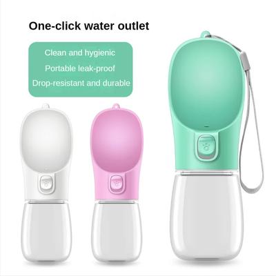 Tragbare Hunde-Wasserflasche Futter- und Wasserbehälter für Hunde Haustiere Fressnapf Outdoor Reise Trinknäpfe Ausflugszubehör