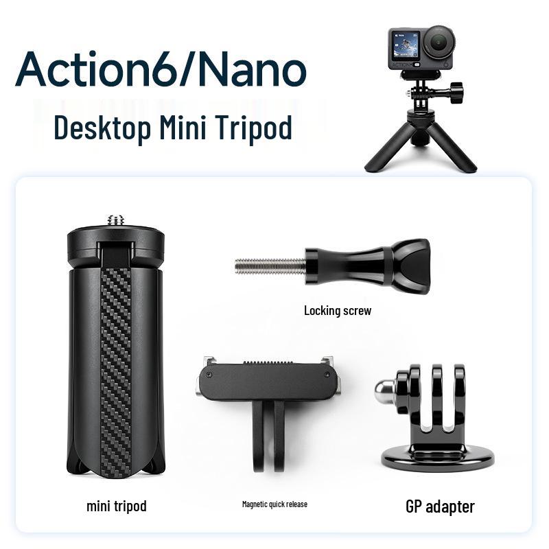 DJI POCKET4 Tripod & Action5 Gimbal Camera Support: Desktop Selfie Accessories