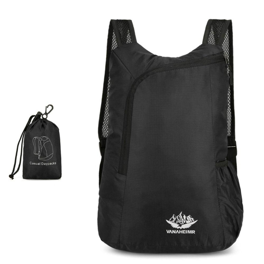 Portable Sport Bag Lightweight Shoulders Bag Outdoor Backpack Foldable Backpack Hiking Daypack