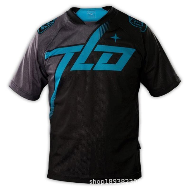 Cross-border, off-road racing suit, versatile and handsome, European and American sizes, short-sleeved T-shirt and top for men, loose version,