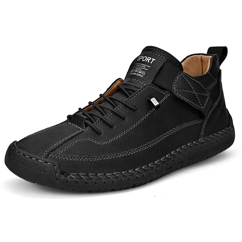 Fashion Without Heels Rubber Sole Boots For The Festival Best Men's Shoes Brands Men Shoes Bot Sneakers Sports Sneakeres Tenise