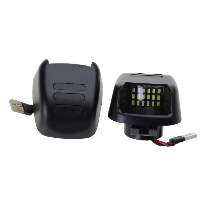 D40   LED Number License Plate Light Lamps Step Courtesy