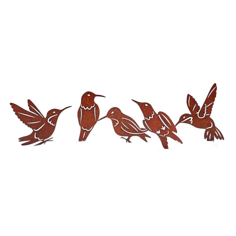 

Antique Bronze Bird Shape Lawn Ornaments Durability Metal Garden Statues Easyly Install Natural Garden Ornaments 1
