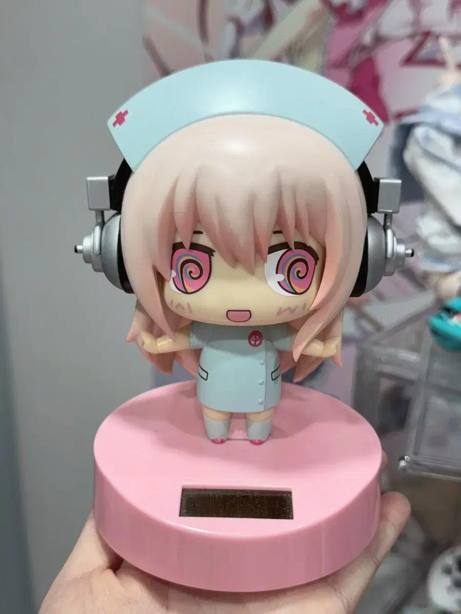 Super Sonic Swinging Nurse Solar Figure Used
