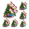 Resin Family Christmas Ornament Decorative DIY Name Pendants Christmas Tree Ornaments  Christmas