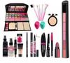 T.Y.A Fashion 6155 Makeup Kit with 5 Pink Makeup Brushes, 3in1 Eye Combo, 36H, Kajal, Compact, Lipstick, Fixer,Primer,Contor,Foundation, 3 Makep Puf