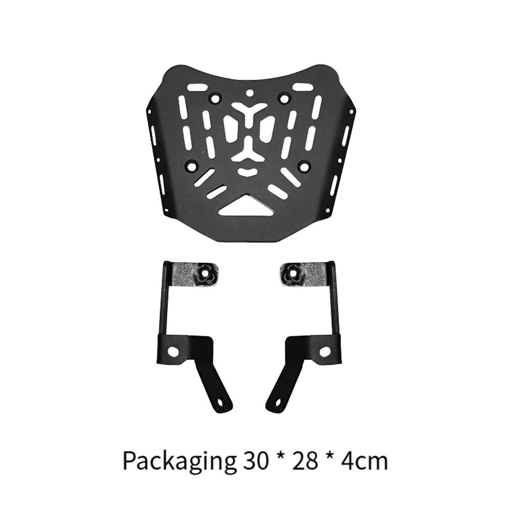 Motorrad Gepäckträger hinten Praktischer robuster Ersatz aus Kohlenstoffstahl Hinterer Träger