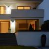 Intelligent Outdoor Solar Wall Light Induction Wall Light,100LED Floodlight,suitable for Porch,courtyard,terrace,garage,garden,energy-saving Lighting