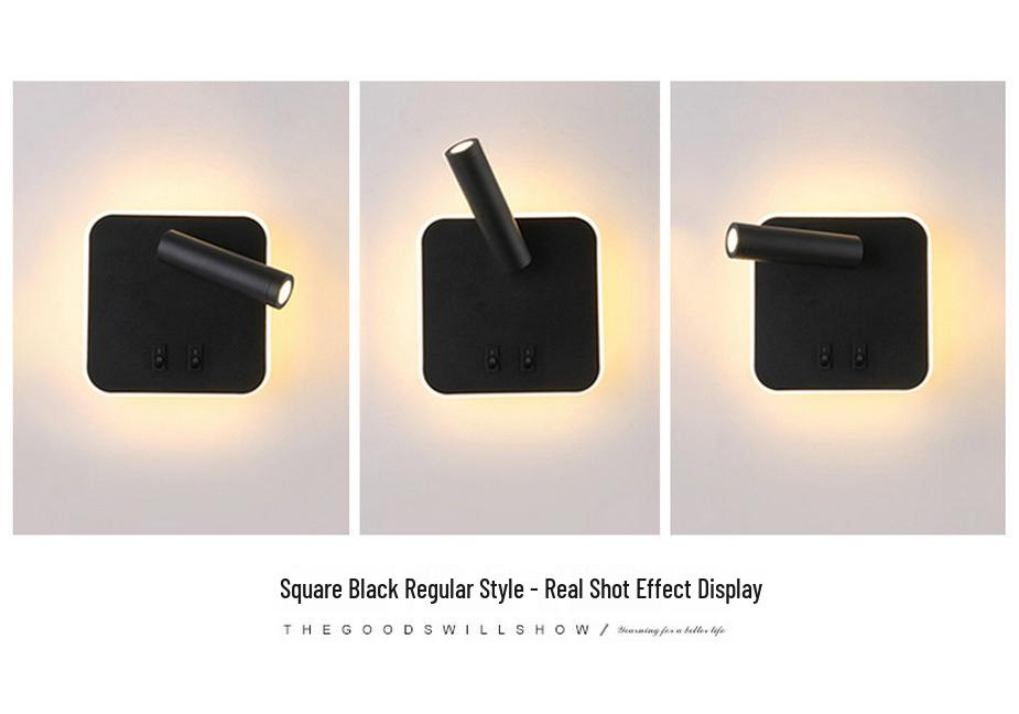 LED USB Wall Lamp for Reading - Bedside & Study Room