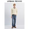 UR Herren Cardigan mit Struktur und Revers (UMM950023)