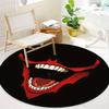 Joker Round Rug Nonslip Area Rug Office Chair Mat Carpet For Living Room Bedroom Home Decor
