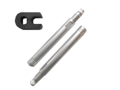 Continental CONTINENTAL Valve Extension 2 Pieces Valve Extender Presta Style (60mm) [Item]
