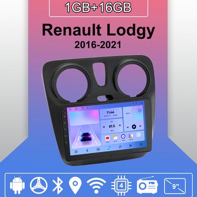 Car Radio Android Auto Carplay For Renault Lodgy 2016-2021 Multimedia Player Head Unit Stereo GPS Navigation BT WIFI 1+16GB
