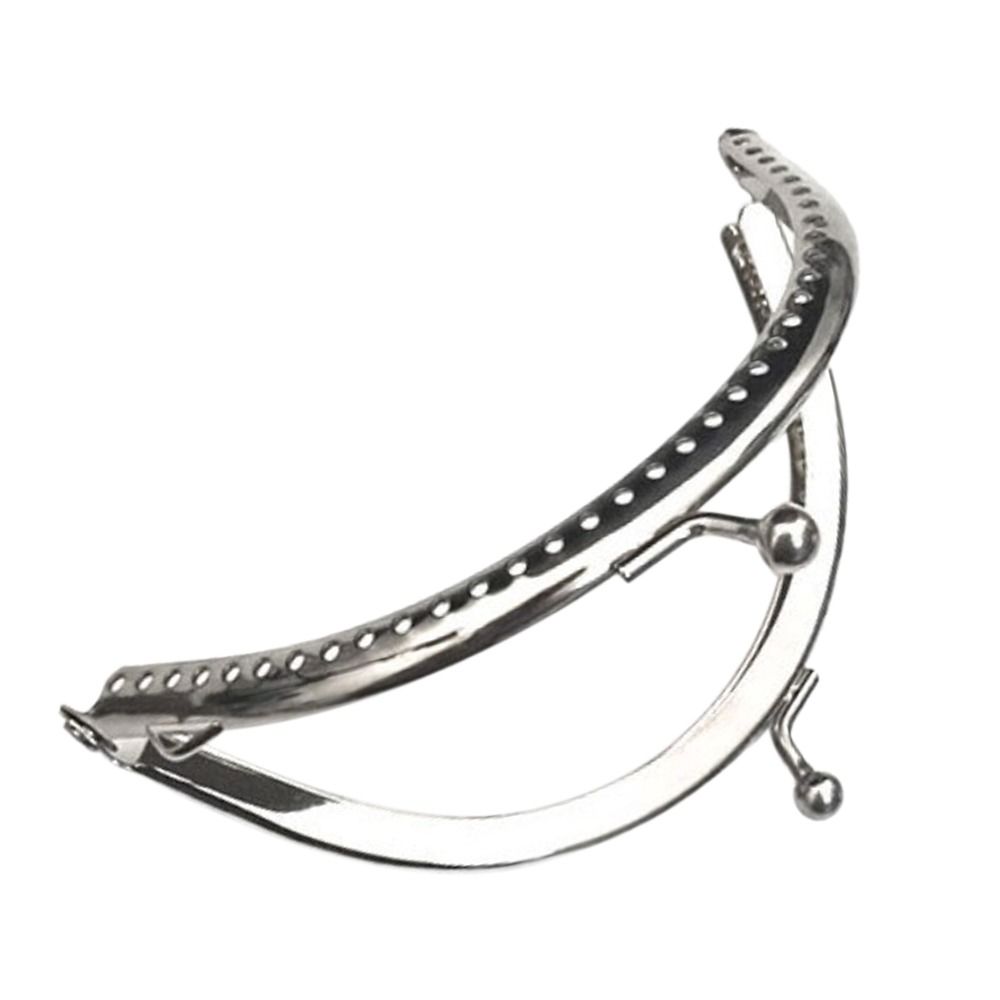 Metal Purse Frame Kiss Clasp Vintage Purse Frame Mini Bag Frame Buckle  DIY Craft