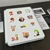120 pieces of One Piece-themed cartoon anime peripheral stickers for mobile phone screen decoration - waterproof decals