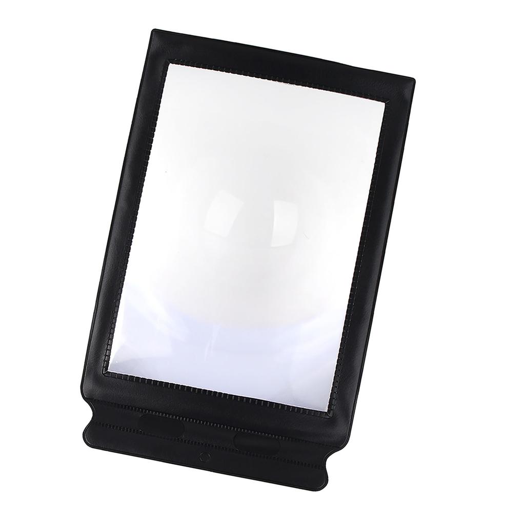 Full Page Sheet Magnifier Full Page 3x Magnifier Sheet LARGE Magnifying Glass Book Reading Aid PVC Lens 3x Magnifier Sheet