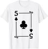 Playing Plum Blossom Cards Costume  AceKQJ1098765432  Diamonds Card Poker TShirt Streetwear Graphic T Shirts