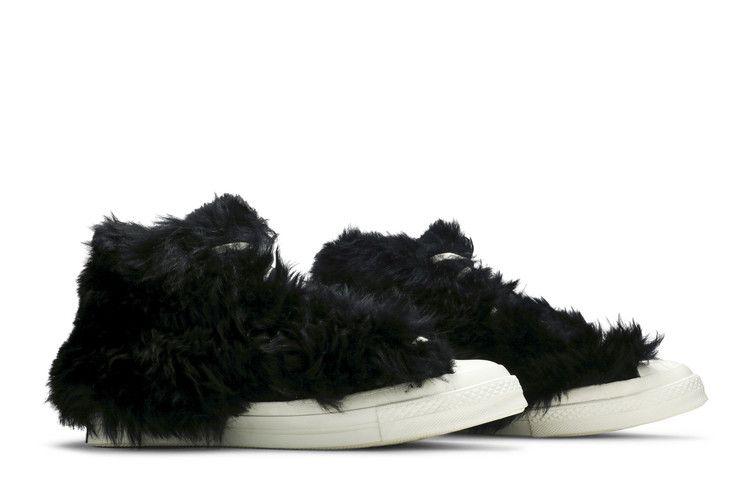 AMBUSH x Converse Chuck 70 High 'Fuzzy - Black Egret'