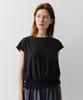 Ia Smoking Back Tie Blouse (Black)
