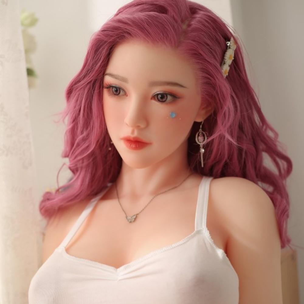 Silicone Sex Dolls Curly Long Hair Soft Skin Love Dolls Sexy Breasts Realistic TPE Oral Vagina Anus 3 Channel Sex Products