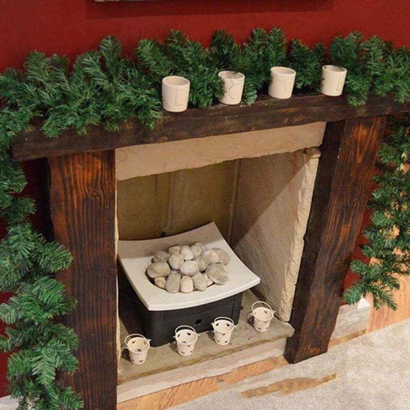 2.7m PVC Christmas Rattan Christmas Decoration Crypto Christmas Rattan Christmas Door Rattan Pendant Big Tree Rattan