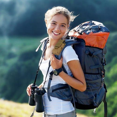 Flashlight Pouch | Flashlight Holder Holster | Elastic Cord Buckle Closure Torch Carry Case Light Nipper Military Fan Flashlight Bag Small Single Tool