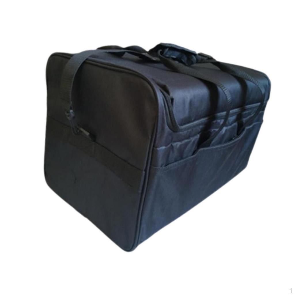 Box Bag Percussion Gig Padded Oxford Cloth Case with Carrying Grip
