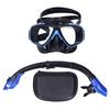 Snorkeling AntiFog Goggles Set Diving Glasses with Full Dry Snorkel for Kids Adults