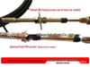 PTO Pull Cable Flexible Shaft Switch for Agricultural Machinery: Compatible with Fertilizer Spreaders and Marine Gear Shift Models.