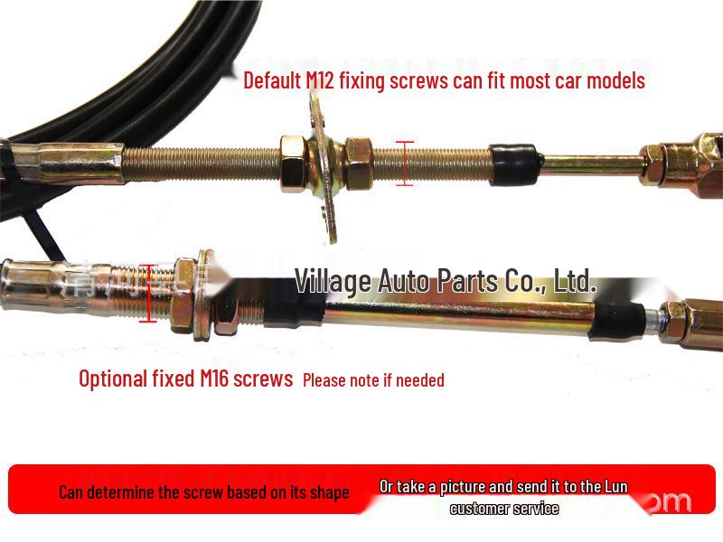 PTO Pull Cable Flexible Shaft Switch for Agricultural Machinery: Compatible with Fertilizer Spreaders and Marine Gear Shift Models.