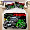 Rat Finks Wild Ride Three-piece set (1 * duvet cover + 2 * pillowcase, without core) 2D Flat Soft and comfortable Duvet cover and pillowcase