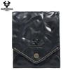 Humerpaul The First Layer of Cowhide Wallet Card Case Compact Exquisite Solid Color Casual Small Bag Portable
